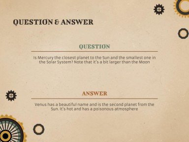 Antique Machinery Restoration Workshop presentation template 