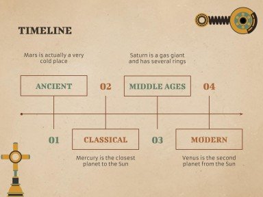 Antique Machinery Restoration Workshop presentation template 