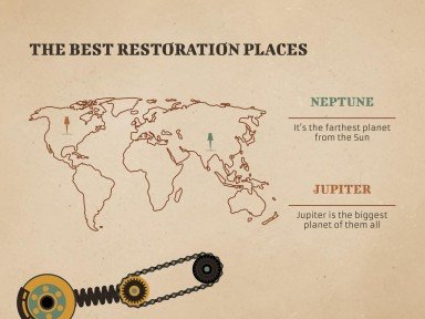 Antique Machinery Restoration Workshop presentation template 