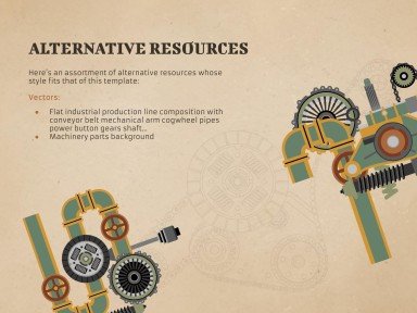 Antique Machinery Restoration Workshop presentation template 