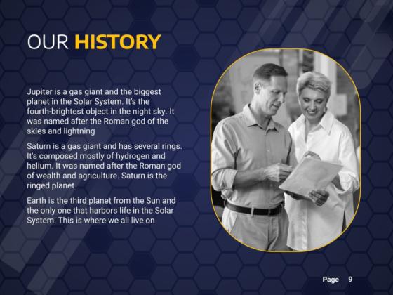 온라인 비즈니스 컨퍼런스 프레젠테이션 템플릿