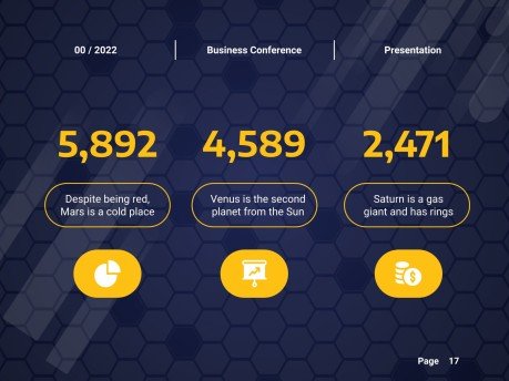 온라인 비즈니스 컨퍼런스 프레젠테이션 템플릿