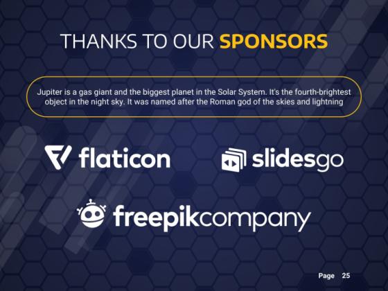 온라인 비즈니스 컨퍼런스 프레젠테이션 템플릿