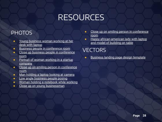 온라인 비즈니스 컨퍼런스 프레젠테이션 템플릿