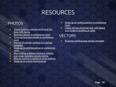 온라인 비즈니스 컨퍼런스 프레젠테이션 템플릿