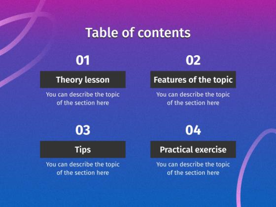 대학 교사 교육 워크숍 프레젠테이션 템플릿