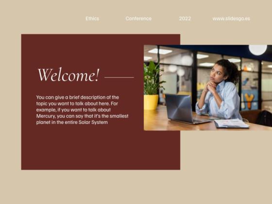 전문 윤리 회의 프레젠테이션 템플릿