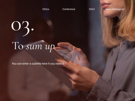 전문 윤리 회의 프레젠테이션 템플릿