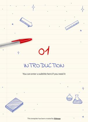 Kugelschreiber Planer Präsentationsvorlage