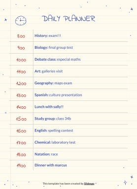 Kugelschreiber Planer Präsentationsvorlage