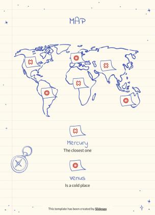 Kugelschreiber Planer Präsentationsvorlage