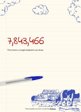 Kugelschreiber Planer Präsentationsvorlage