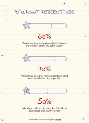 Kugelschreiber Planer Präsentationsvorlage
