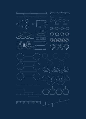 Kugelschreiber Planer Präsentationsvorlage