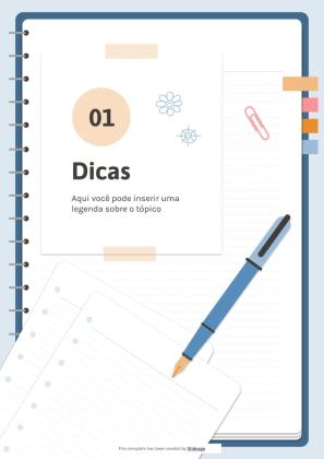 Organizer for University Exams presentation template 