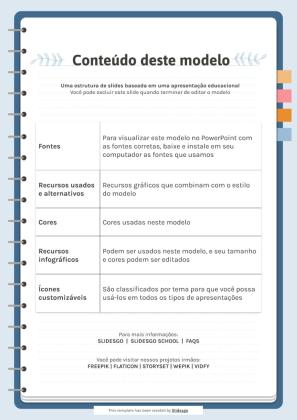 Organizer for University Exams presentation template 