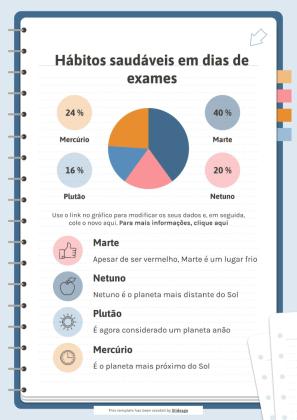 Organizer for University Exams presentation template 