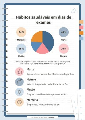 Organizer for University Exams presentation template 