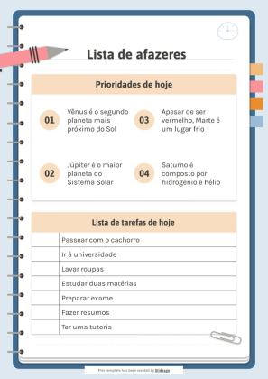 Organizer for University Exams presentation template 