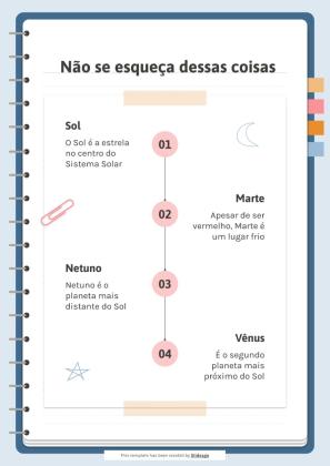 Organizer for University Exams presentation template 