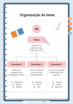 Organizer for University Exams presentation template 