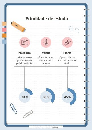 Organizer for University Exams presentation template 