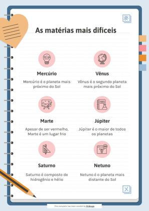 Organizer for University Exams presentation template 
