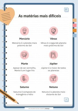 Organizer for University Exams presentation template 