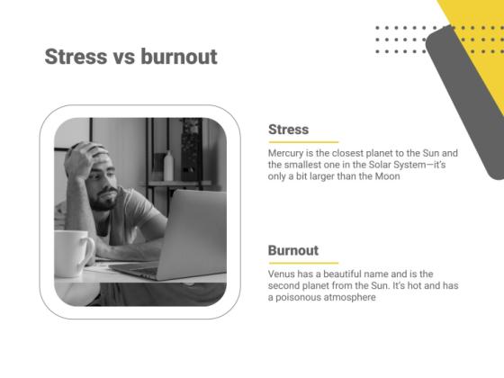 스트레스와 번아웃 콘퍼런스 프레젠테이션 템플릿