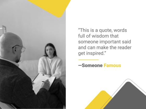 스트레스와 번아웃 콘퍼런스 프레젠테이션 템플릿