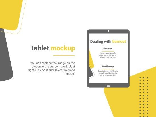 스트레스와 번아웃 콘퍼런스 프레젠테이션 템플릿