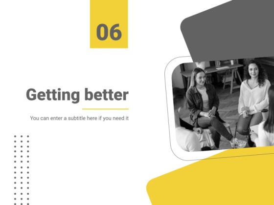 스트레스와 번아웃 콘퍼런스 프레젠테이션 템플릿