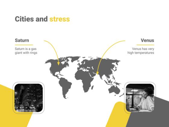 스트레스와 번아웃 콘퍼런스 프레젠테이션 템플릿