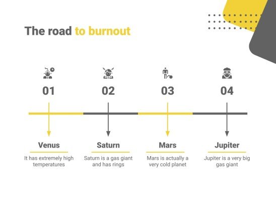 스트레스와 번아웃 콘퍼런스 프레젠테이션 템플릿