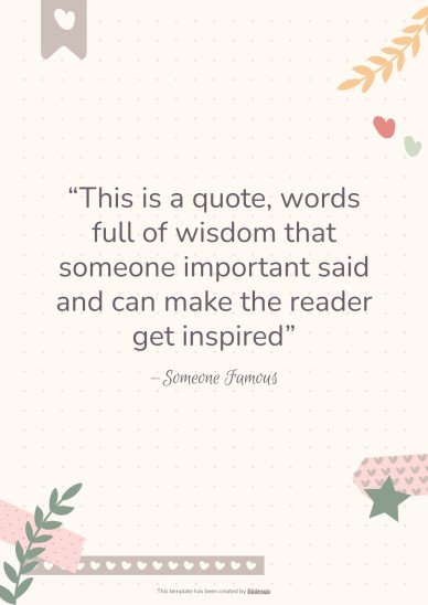 Panno Pastel Scrapbook Style Subject Presentation - My First Day presentation template 