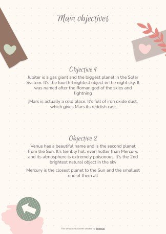 Panno Pastel Scrapbook Style Subject Presentation - My First Day presentation template 