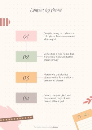 Panno Pastel Scrapbook Style Subject Presentation - My First Day presentation template 