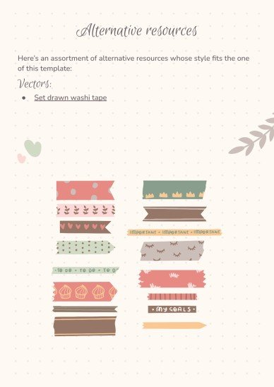 Panno Pastel Scrapbook Style Subject Presentation - My First Day presentation template 