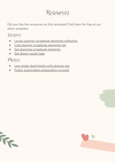 Panno Pastel Scrapbook Style Subject Presentation - My First Day presentation template 