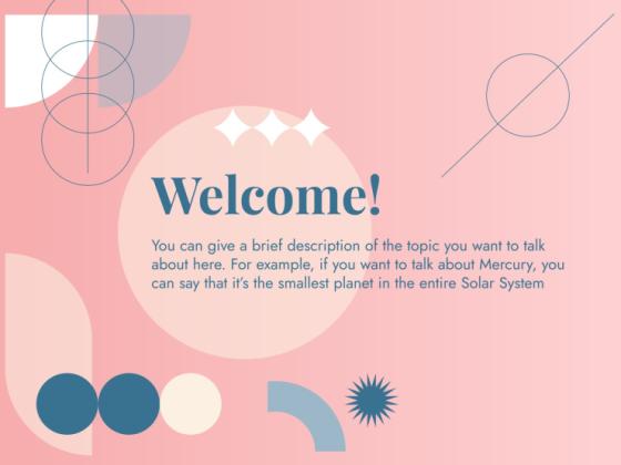 긍정적 사고의 힘 콘퍼런스 프레젠테이션 템플릿