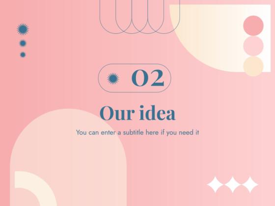 긍정적 사고의 힘 콘퍼런스 프레젠테이션 템플릿