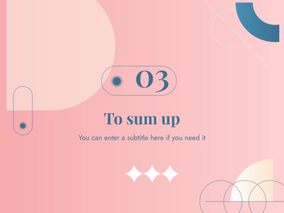 긍정적 사고의 힘 콘퍼런스 프레젠테이션 템플릿