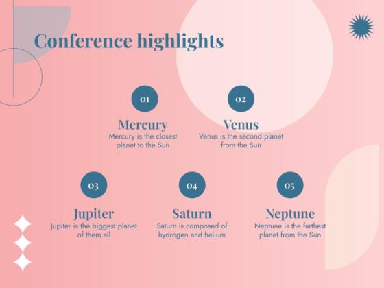 긍정적 사고의 힘 콘퍼런스 프레젠테이션 템플릿