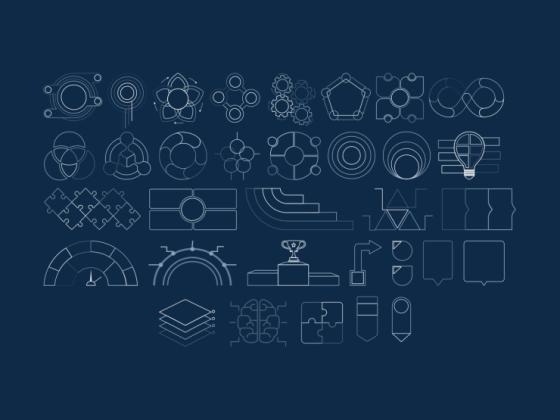 긍정적 사고의 힘 콘퍼런스 프레젠테이션 템플릿