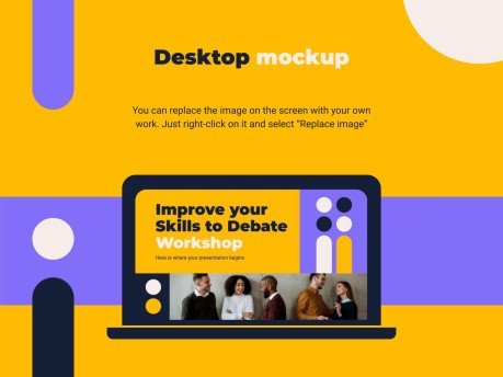 Improve your Skills to Debate Workshop presentation template 