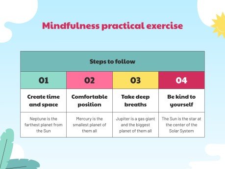 Mindfulness and Stress Management Workshop presentation template 