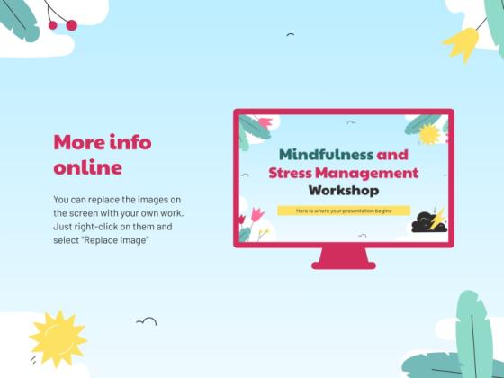 Mindfulness and Stress Management Workshop presentation template 
