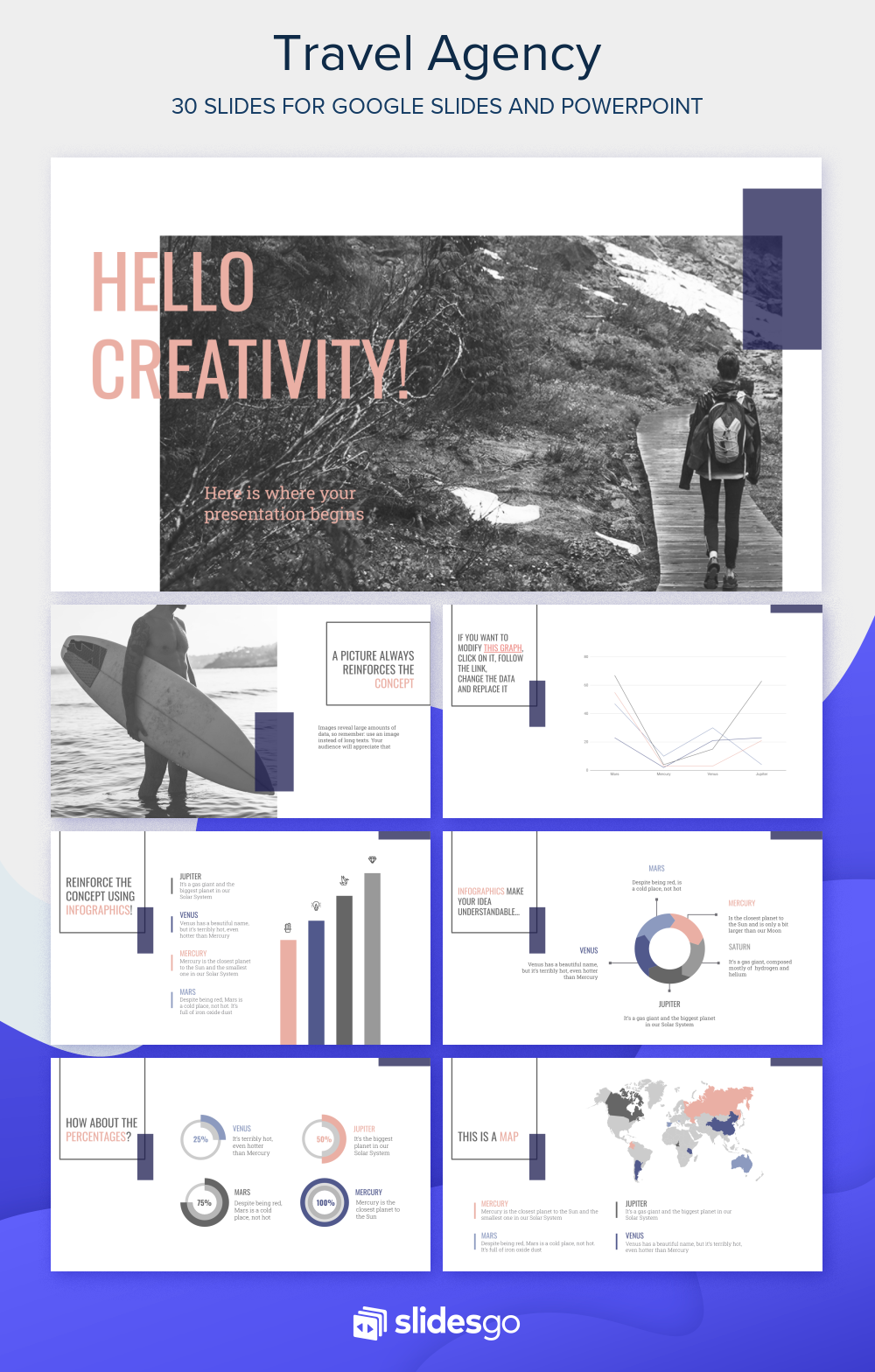 Travel Agency Google Slides and PowerPoint Template
