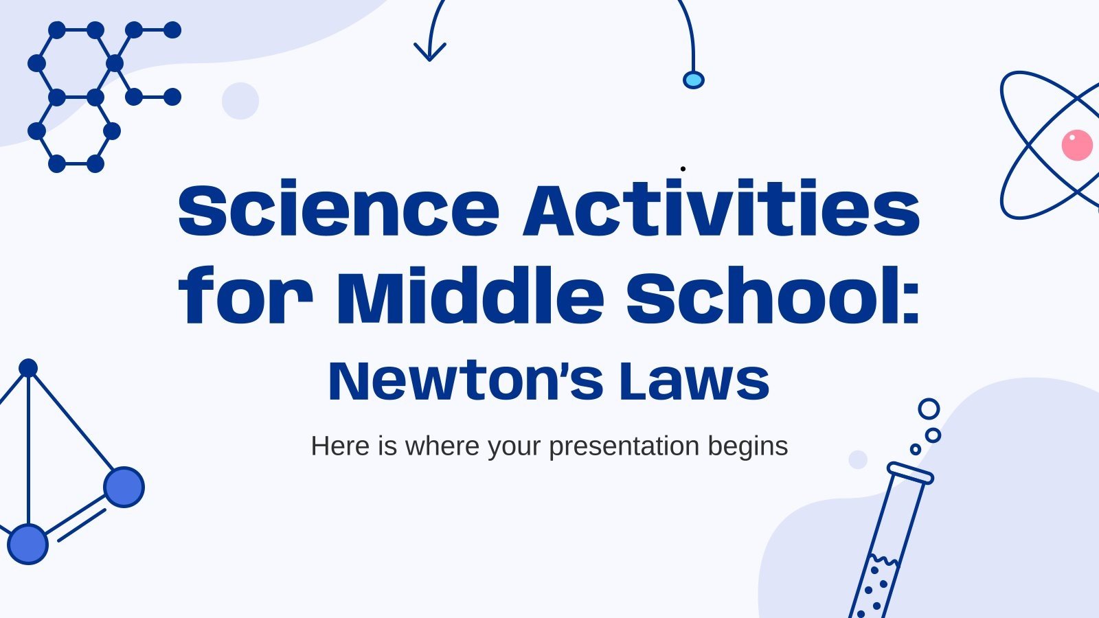 Activités scientifiques pour le collège : les lois de Newton Modèles de présentation