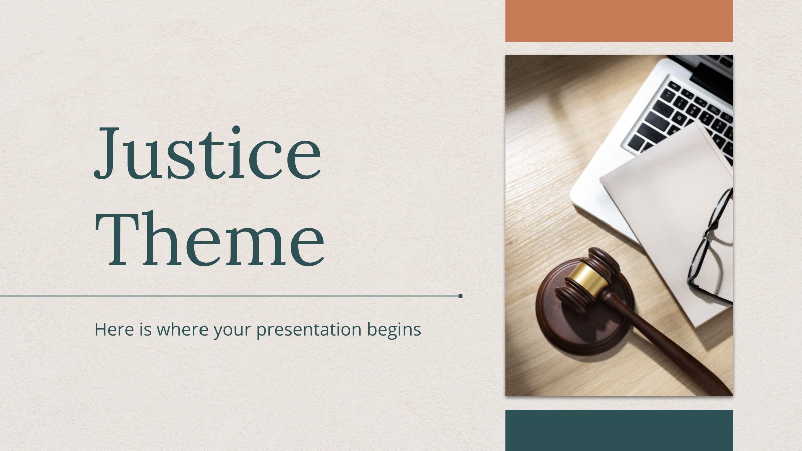 Mod les Gratuits Google Slides Et PPT Sur Le Th me Du Droit